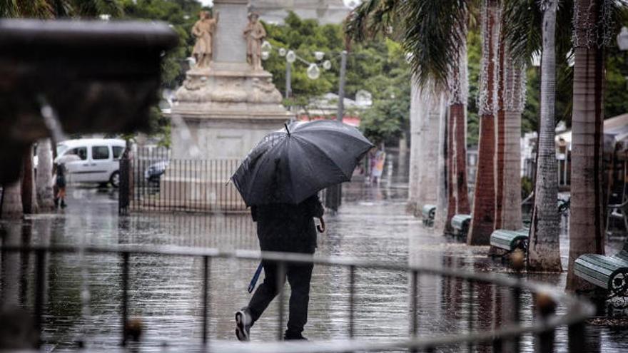 La calle del Castillo esta mañana.