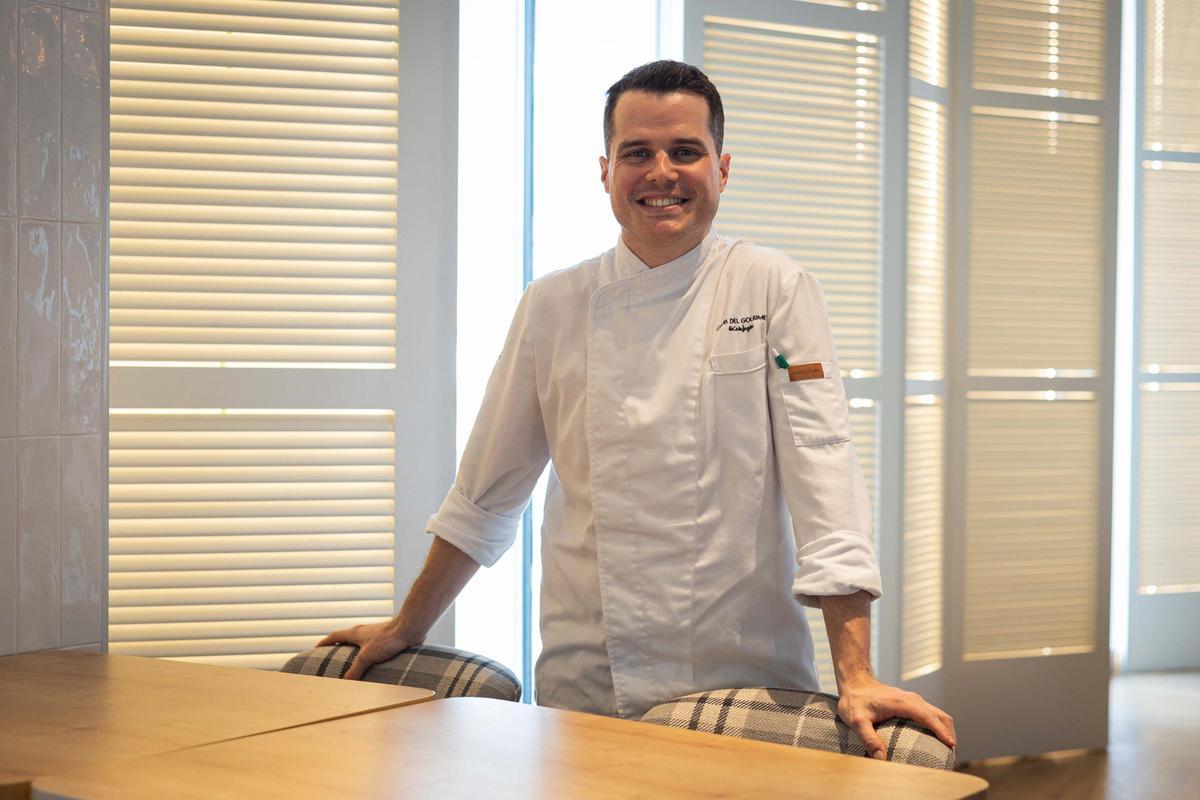 Mateo Sierra, chef de La Barra Gourmet de El Corte Inglés de Sagasta.