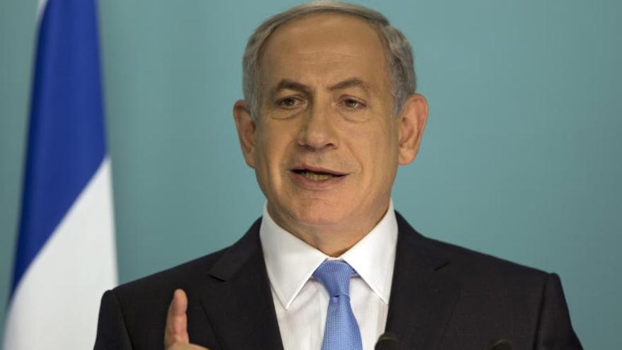 El primer ministro israelí, Benjamín Netanyahu.