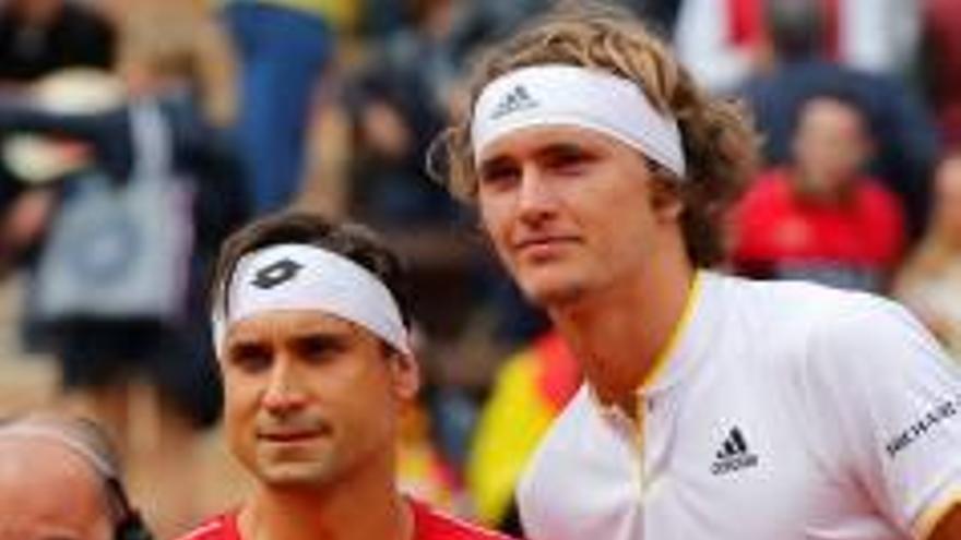 Nadal y Zverev lucen galones para empatar a uno el España-Alemania de la Copa Davis