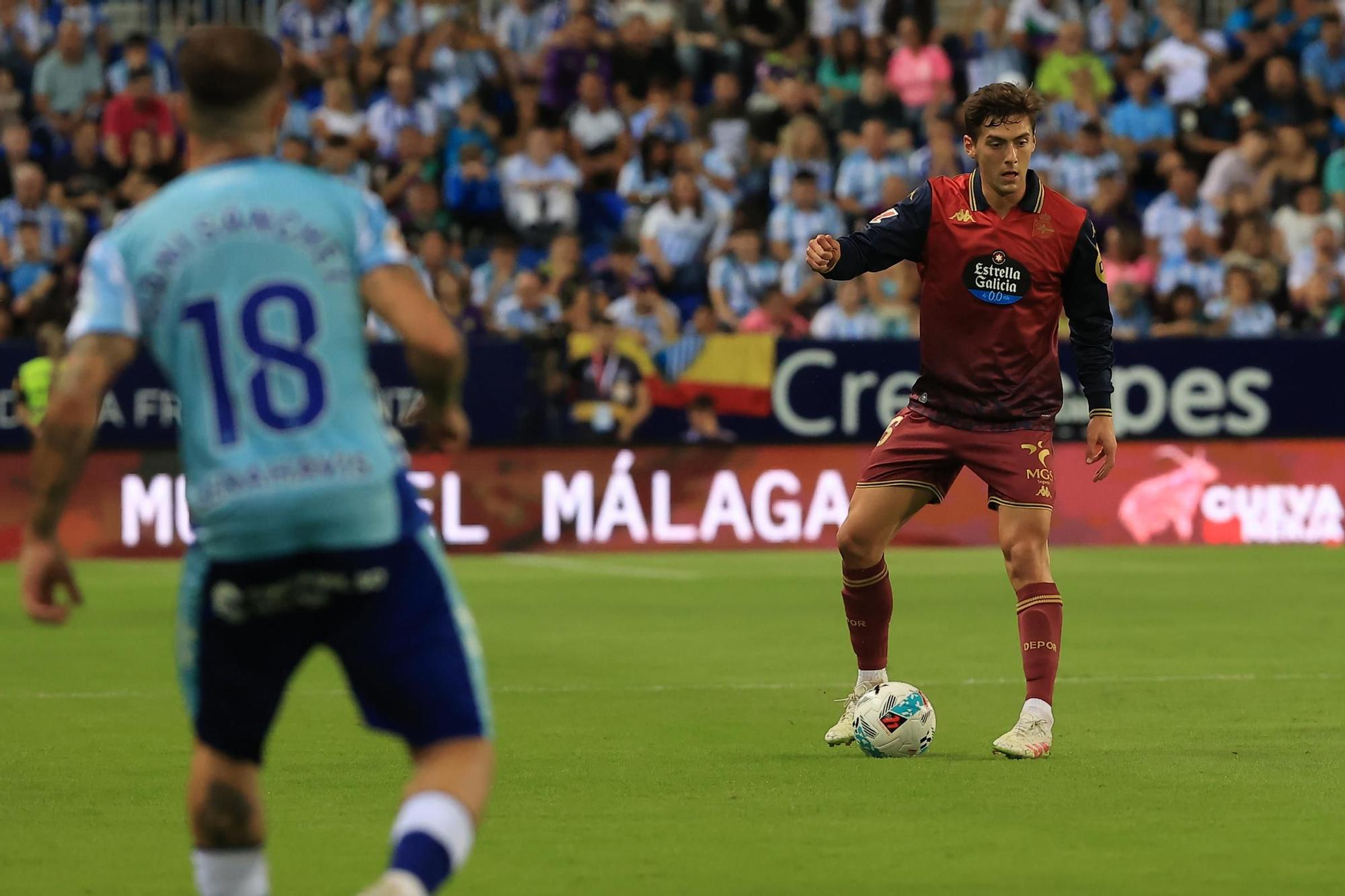 Las mejores imágenes del Málaga 3- Deportivo 0