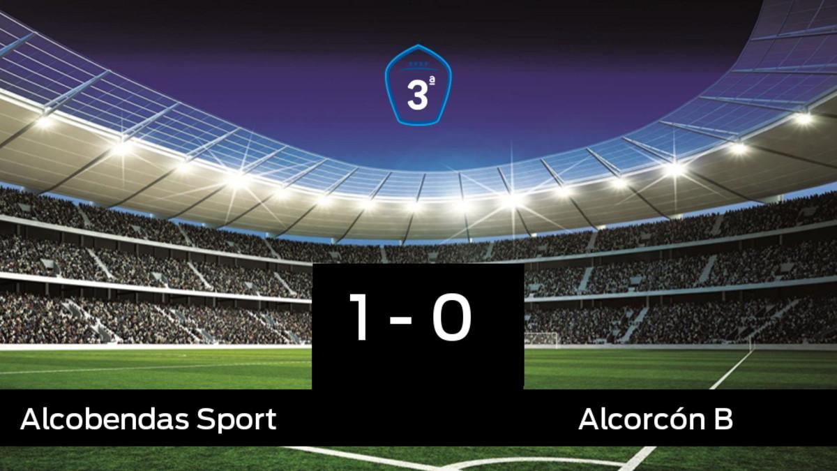 Tres puntos para el equipo local: Alcobendas Sport 1-0 Alcorcón B