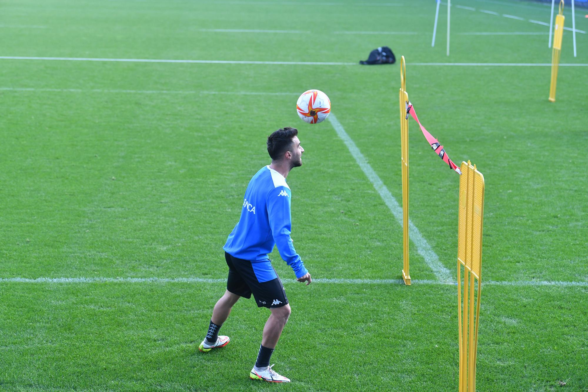 El Dépor prepara en Riazor su visita a Las Gaunas