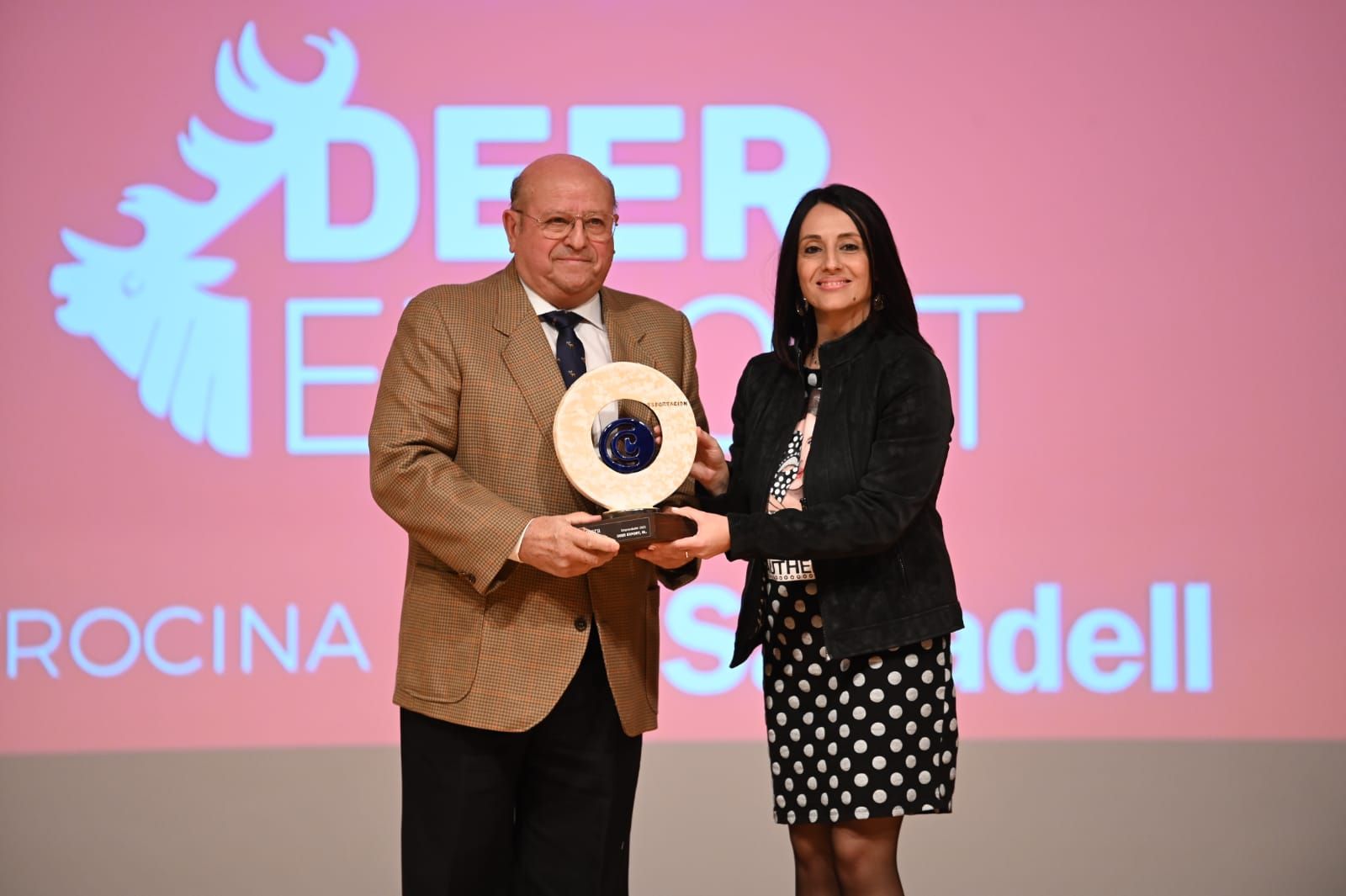 Entrega de premios en el acto de la Cámara de Comercio de Castellón