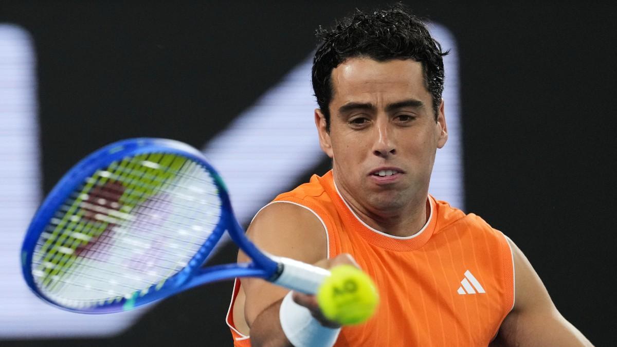 Jaume Munar, en el duelo ante Casper Ruud