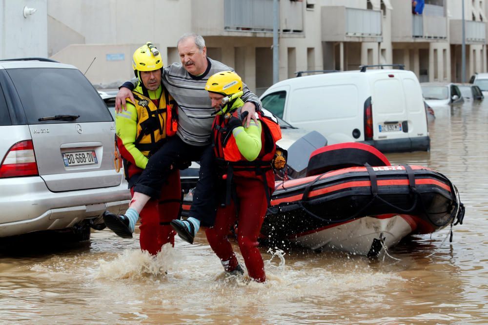 Així ha estat el pas de la tempesta Leslie pel sud de França