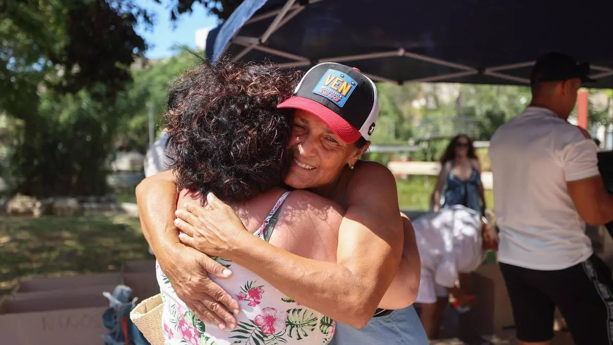 La última recogida solidaria por Venezuela en Ibiza