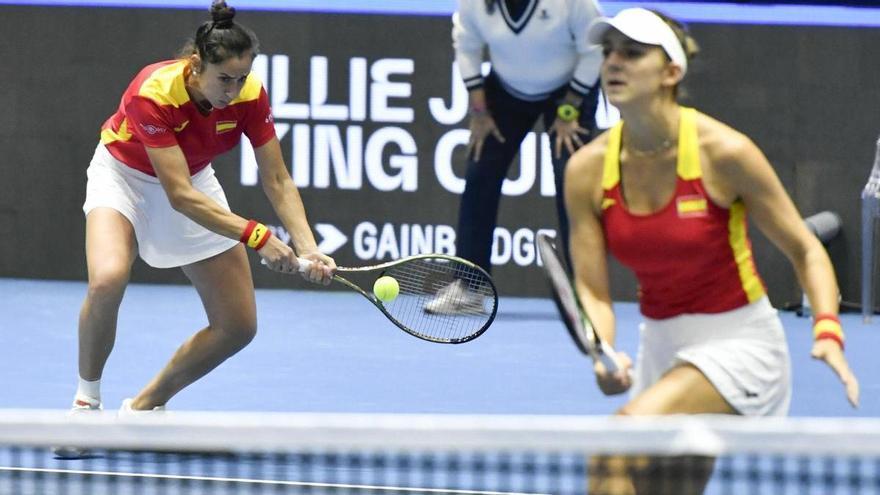 España se complica la Billie Jean King Cup de Sevilla con el 3-0 ante Canadá