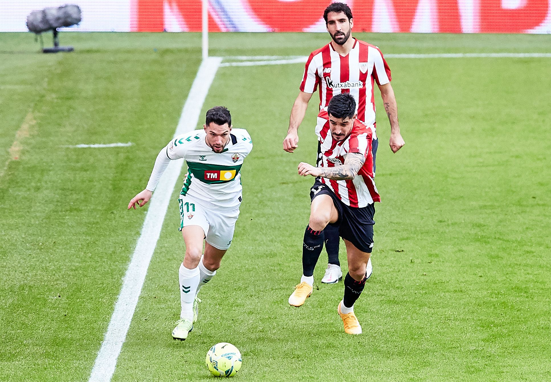 Las imágenes del Athletic Club - Elche CF