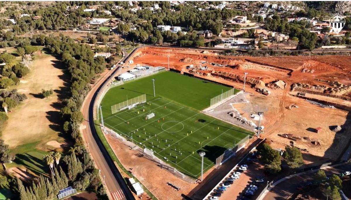 La Ciudad Deportiva Globeenergy avanza y consolida el proyecto del CD Castellón.