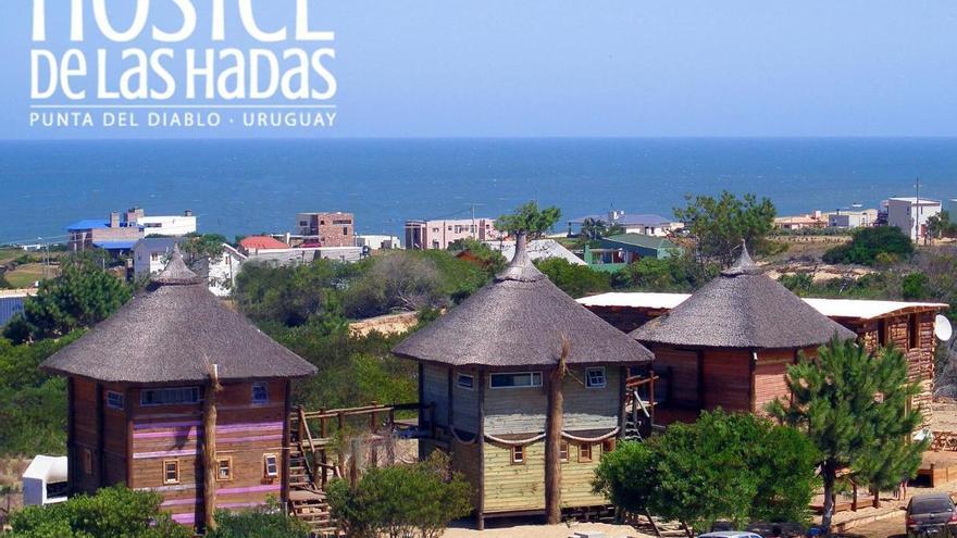 El albergue se encontraba en Punta del Diablo, un pueblo costero de Uruguay