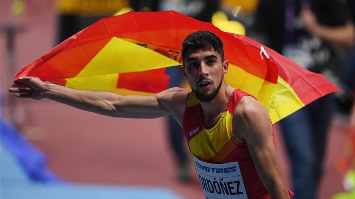 Saúl Ordóñez uno de los tres españoles clasificados s las semifinales de los 800