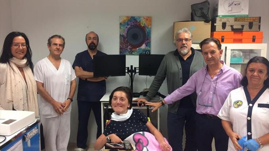 El centro de discapacitados incorpora la telemedicina