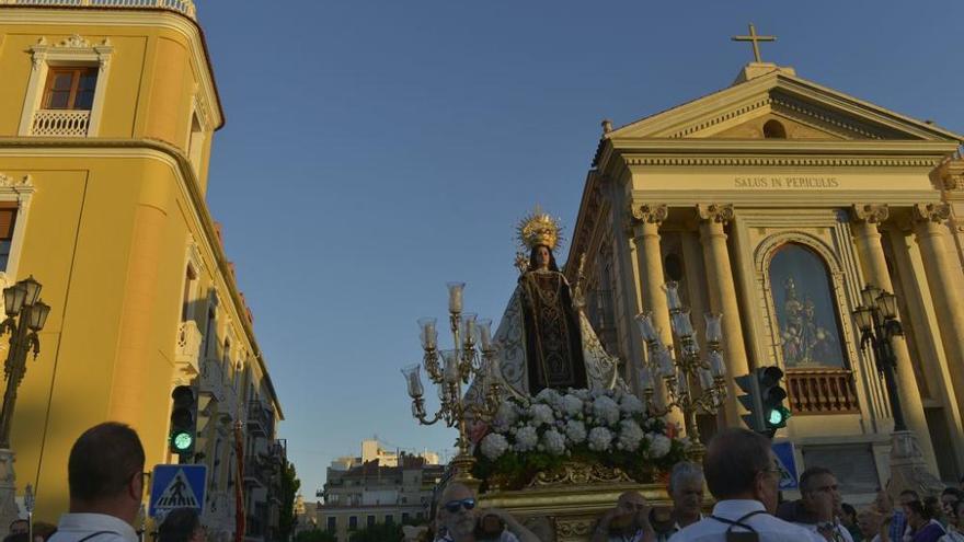 Procesión de la Virgen del Carmen en Murcia