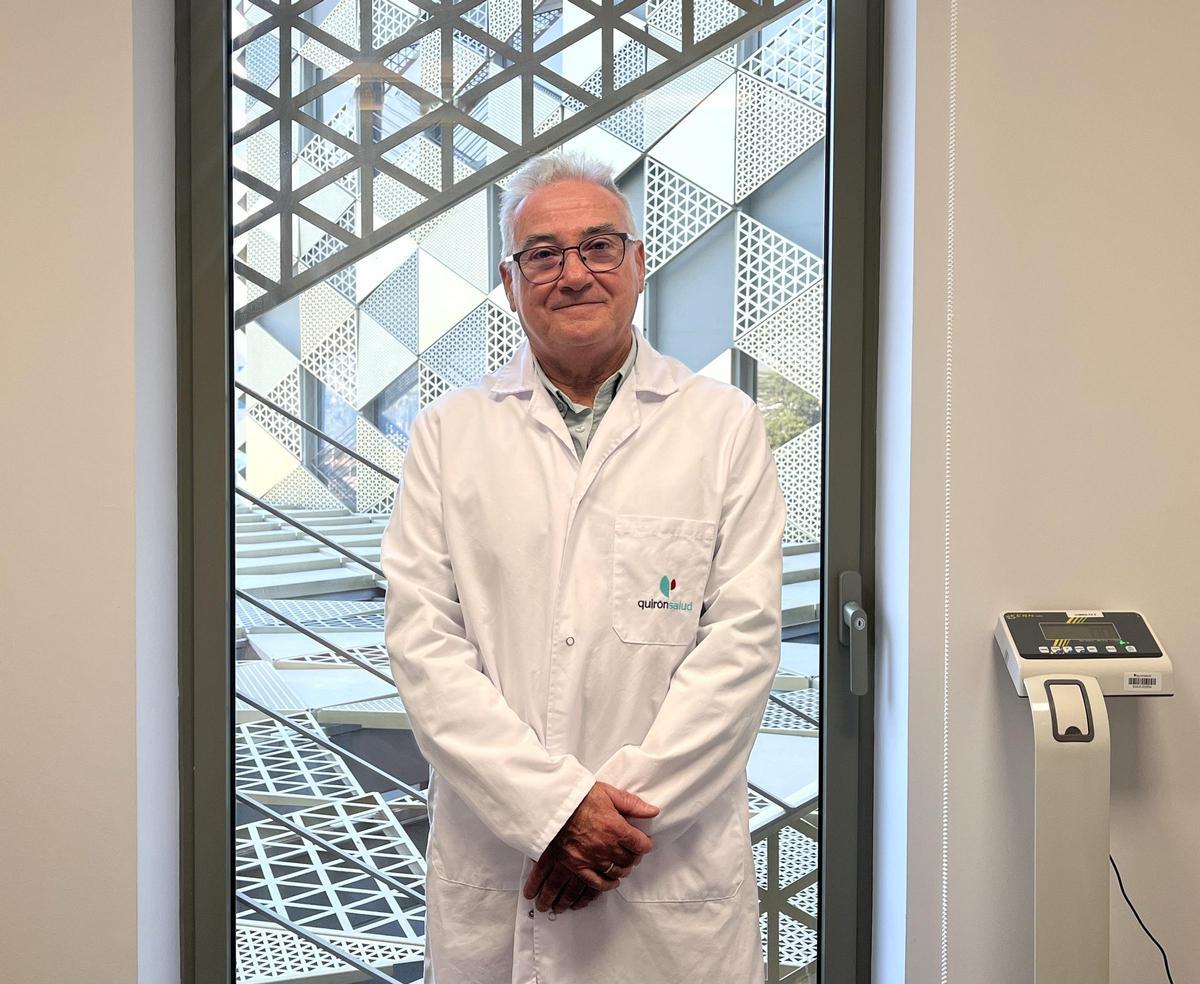 Francisco Sánchez, jefe de las Urgencias del hospital Quirónsalud Córdoba.