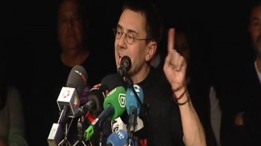 Monedero: “Montoro, no me das miedo”