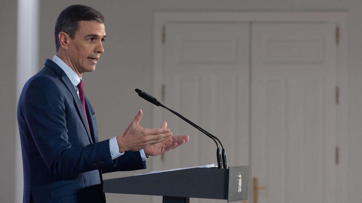 El presidente del Gobierno, Pedro Sánchez.