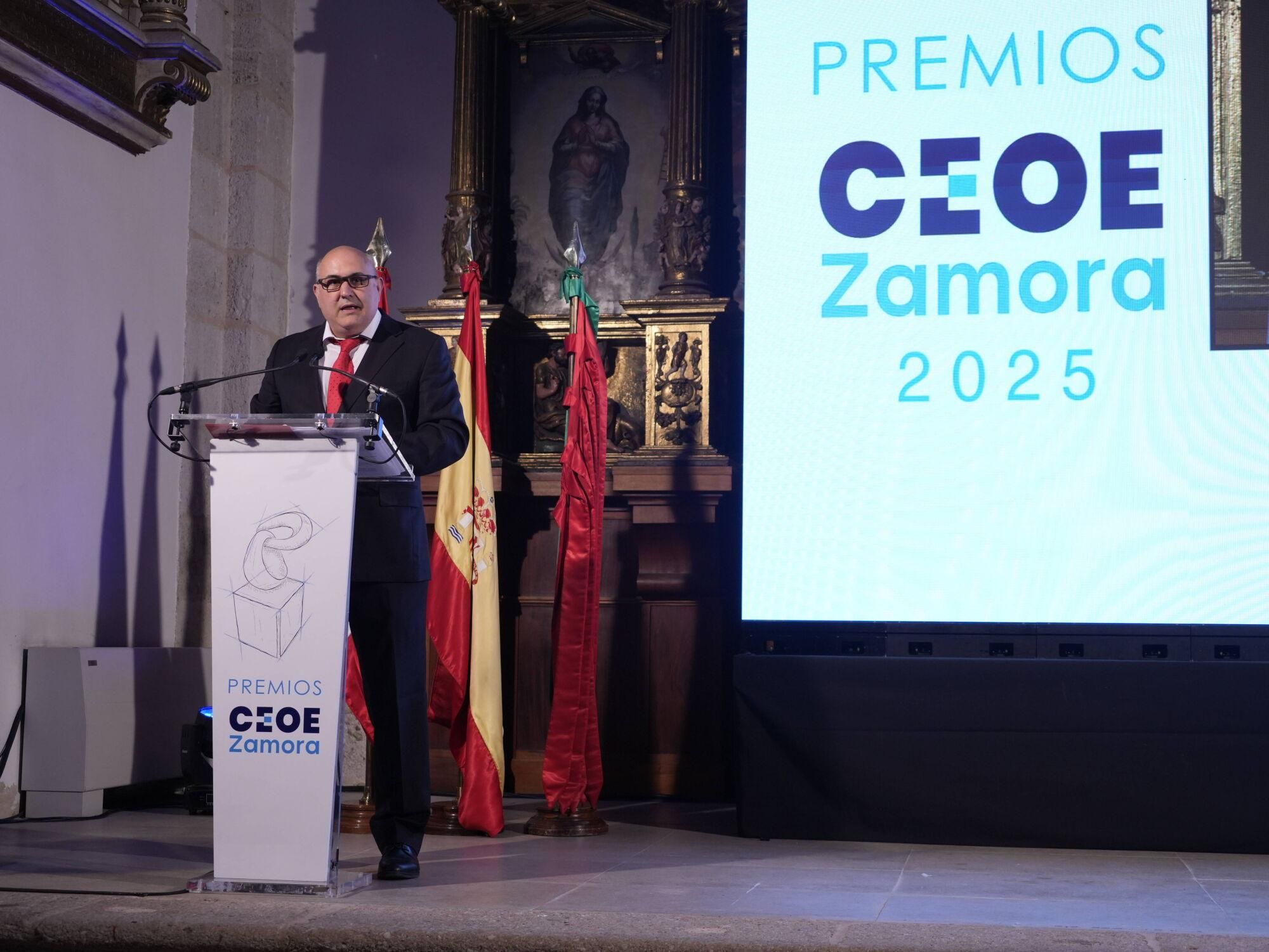 La gala "Empresario del Año" de CEOE Zamora, en imágenes