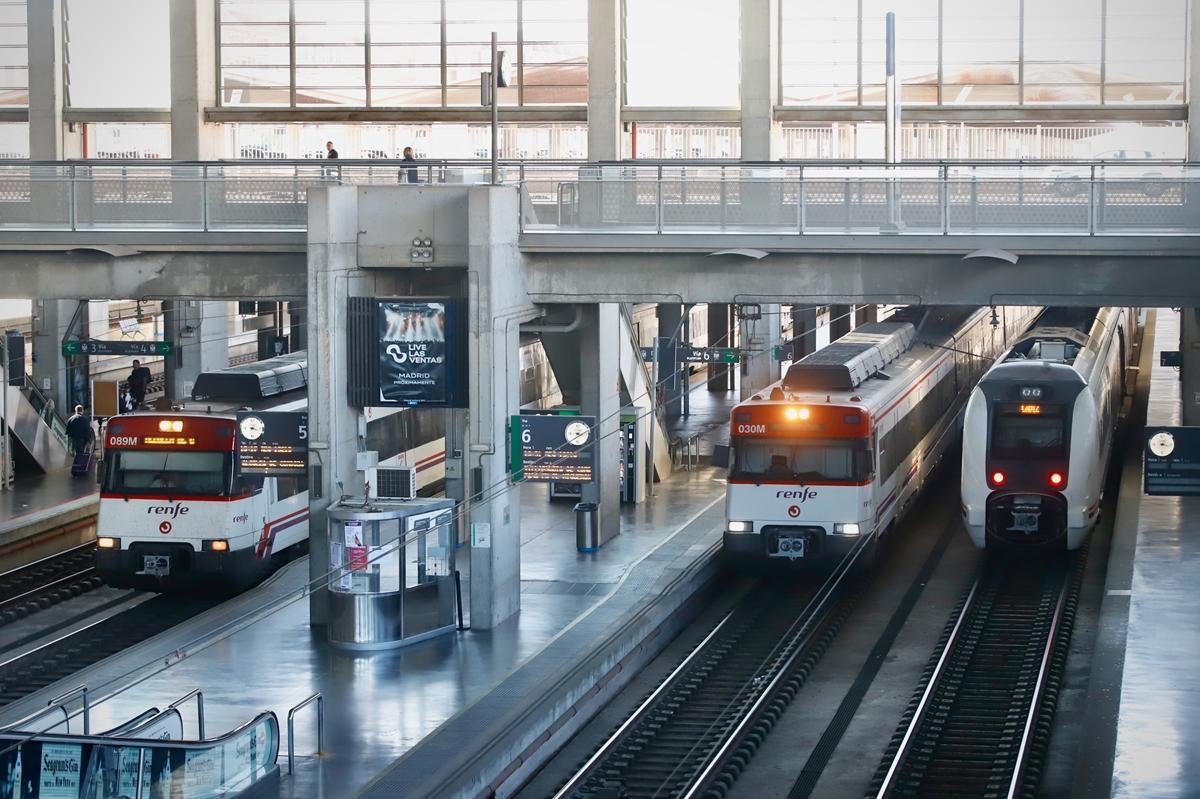 Interior de la estación de Renfe en Córdoba.