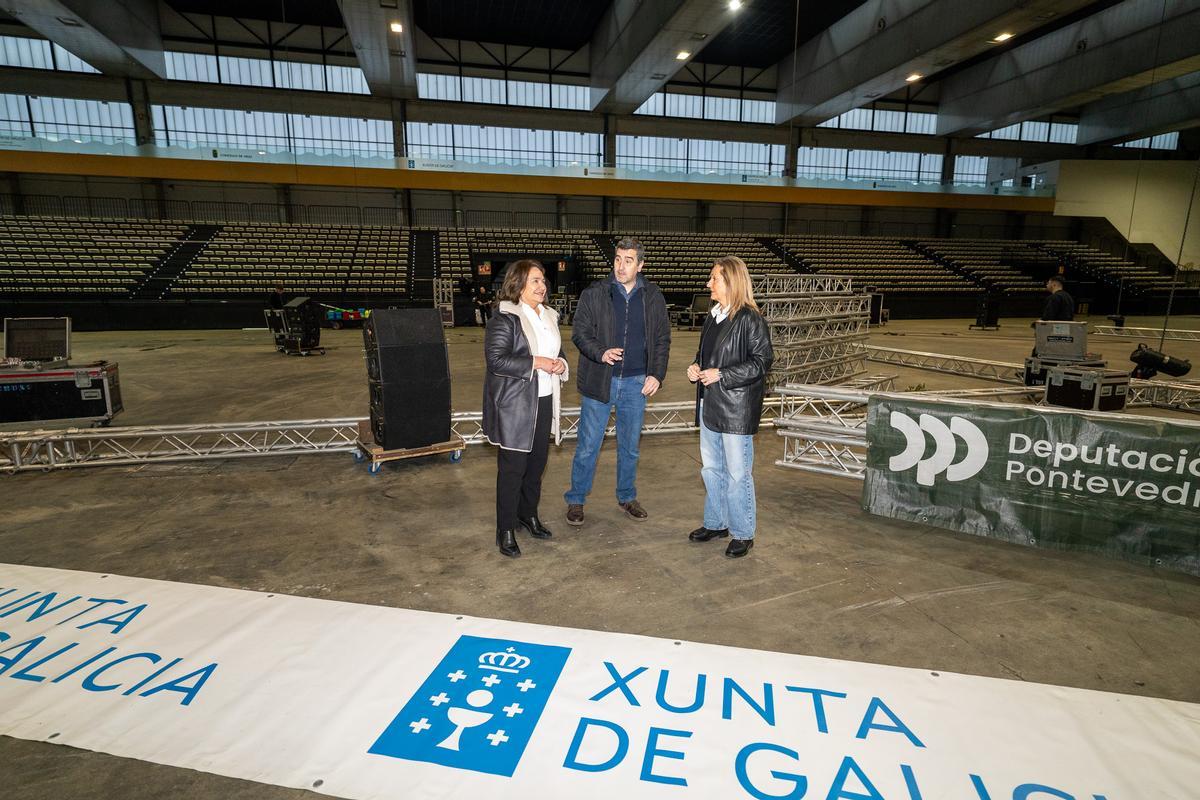 Ortiz y Sánchez visitaron esta mañana los preparativos en el Ifevi.