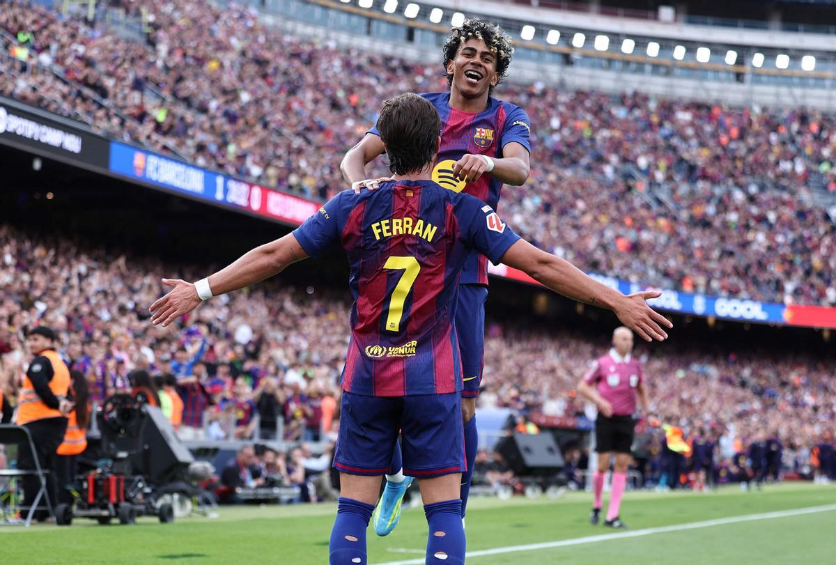 Barcelona - Espanyol, en imágenes