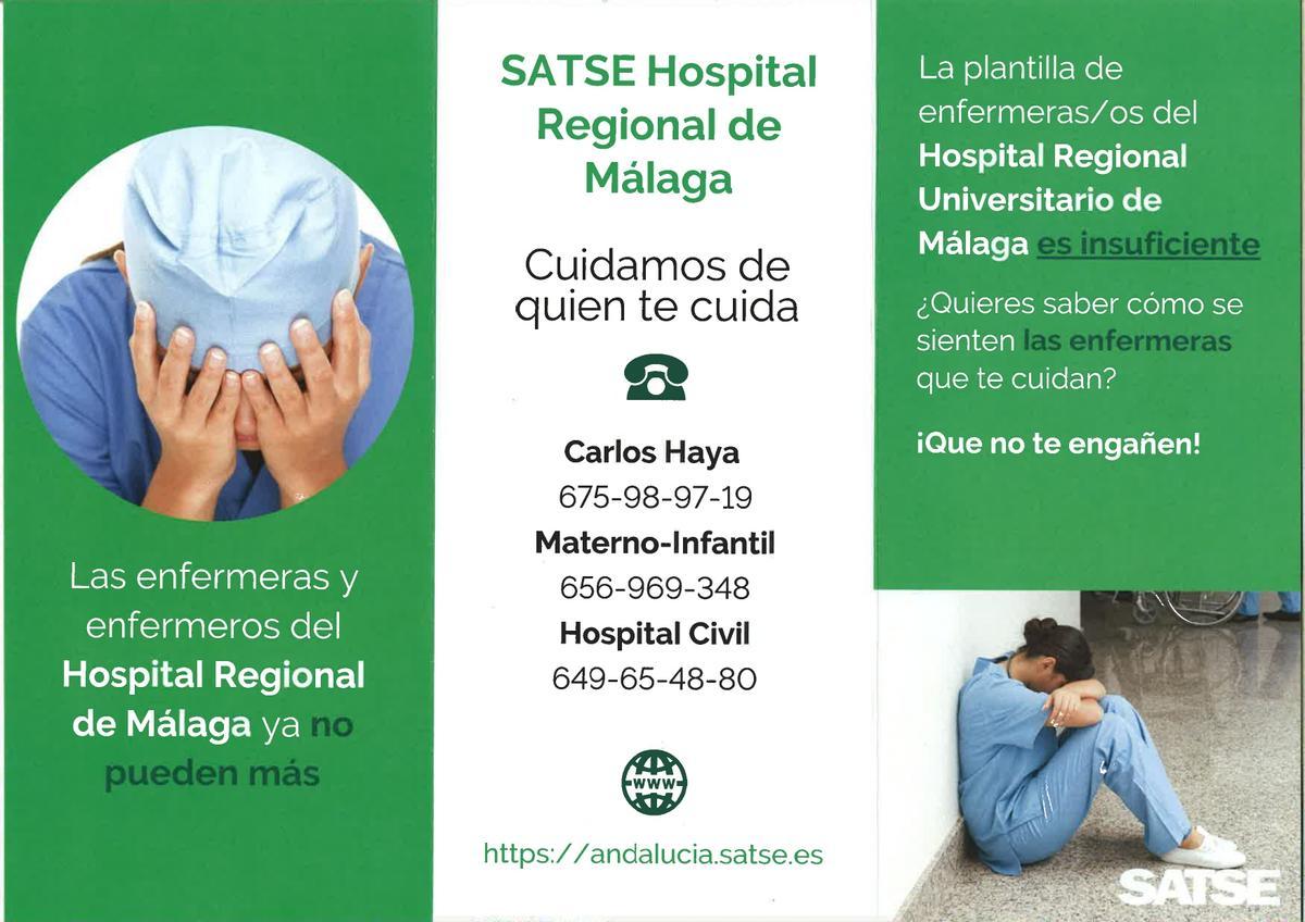 Cara delantera de las octavillas