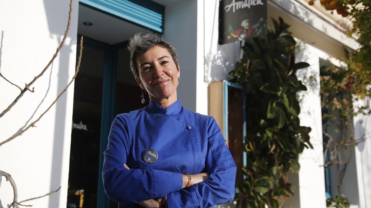 Raquel Pascual, chef y propietaria del restaurante Amaltea.