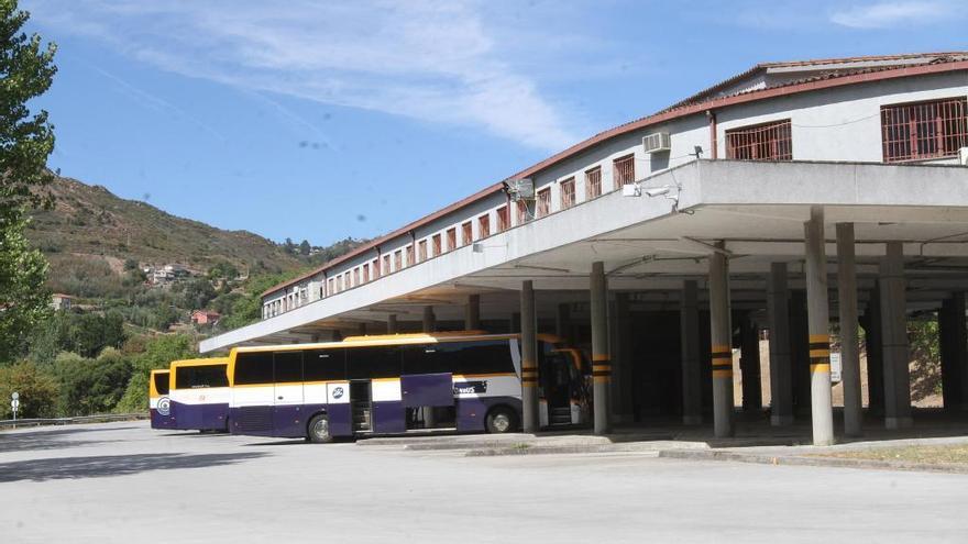 Estación de autobuses, donde fue atacada la mujer.
