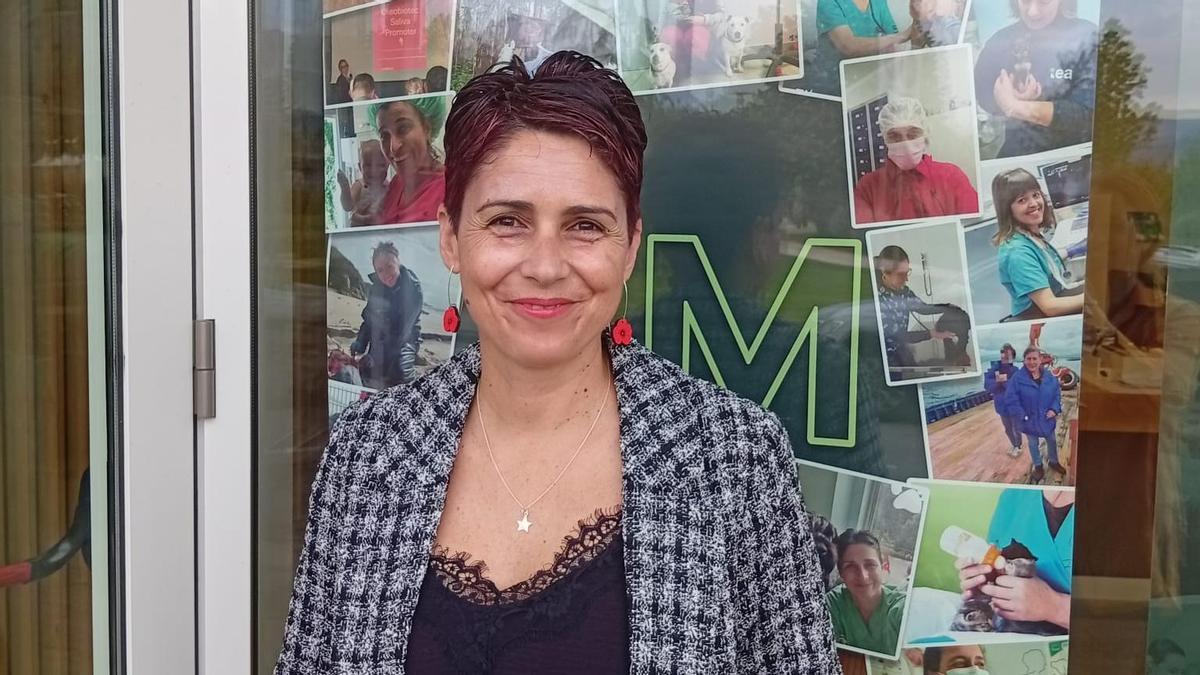 Ana Encisa, veterinaria.