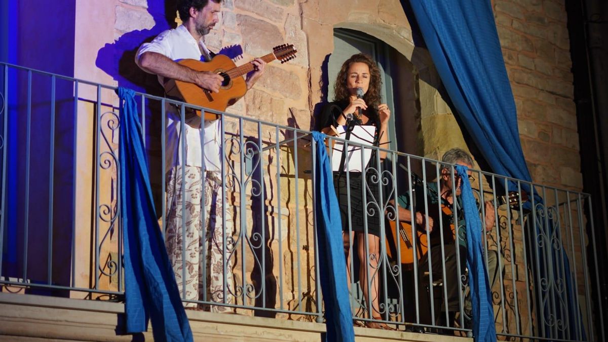 Un dels concerts als balcons d'Els Prats de Rei
