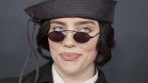 Billie Eilish en la última edición de los Grammy. 