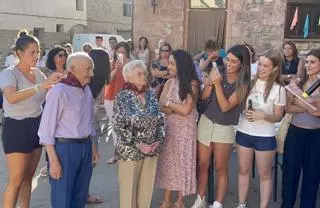 Pregoneros del pueblo con más de 90 años