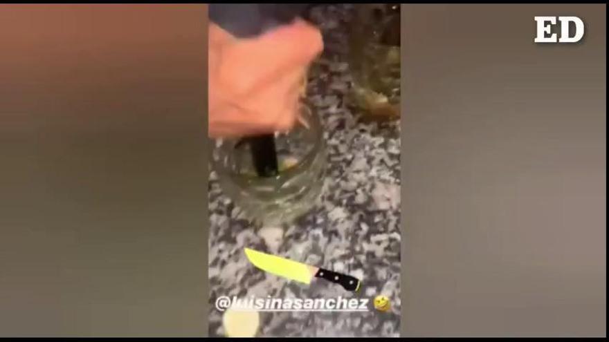 Rosalía celebra San Juan en Tenerife con 'limonadas' y hoguera en la playa