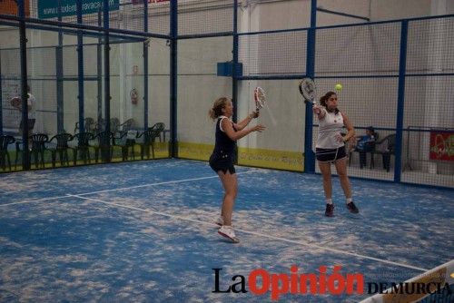 Torneo pádel indoor Noroeste en Caravaca