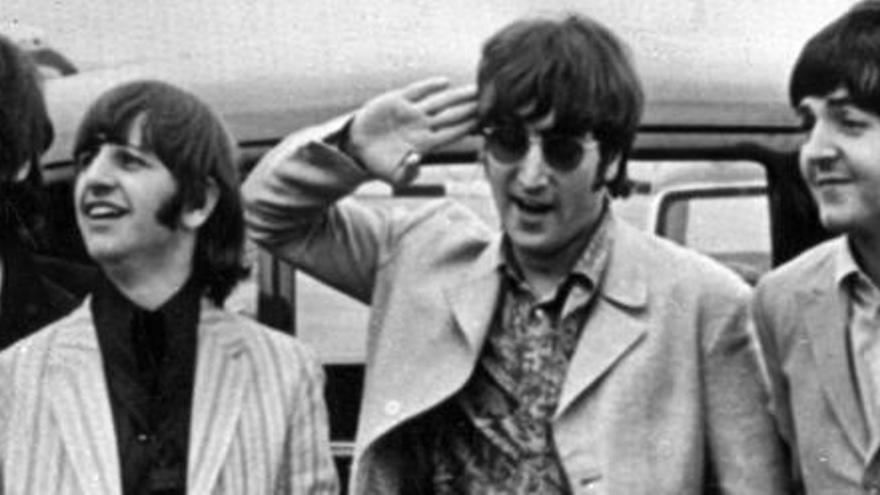 Fotografía de archivo del grupo The Beatles