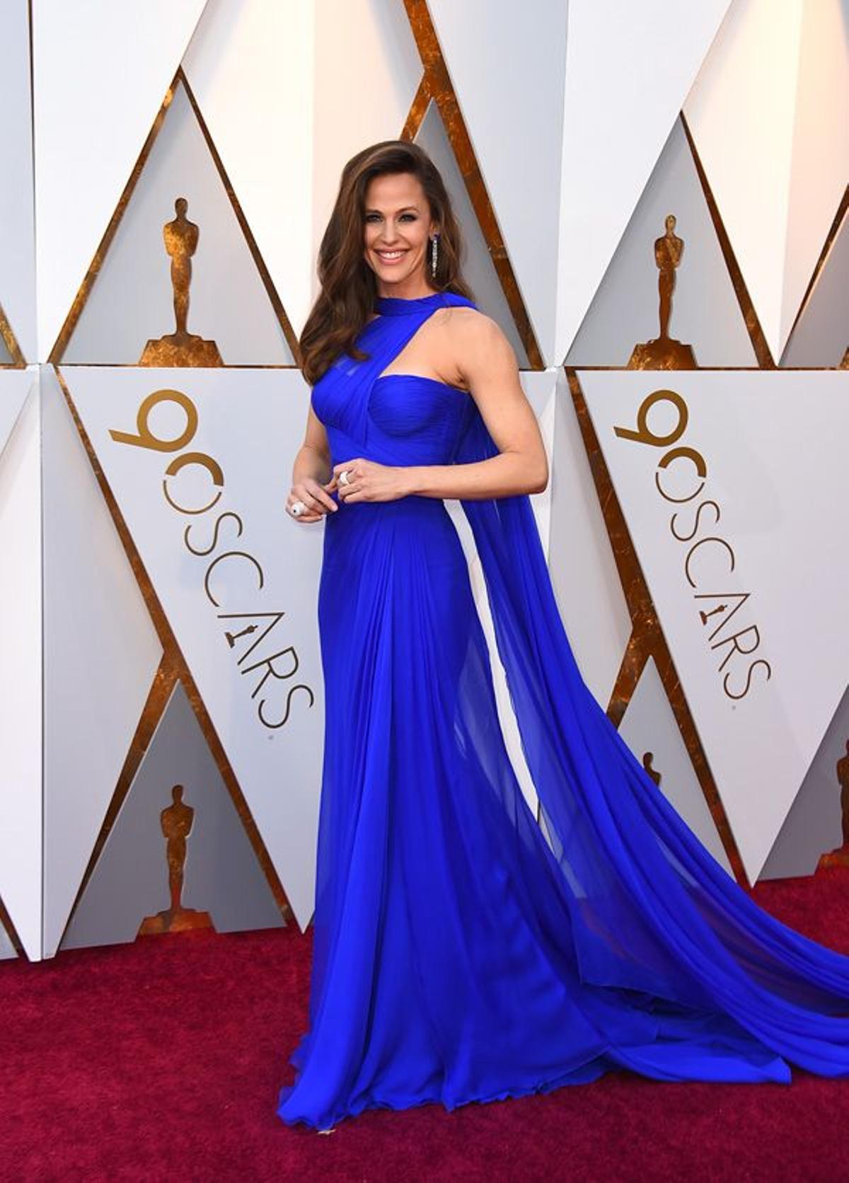 Jennifer Garner de Atelier Versace en los Premios Oscar 2018