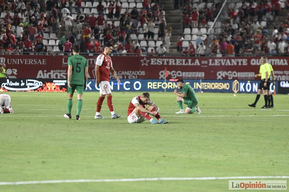 Así fue el encuentro del play off del Real Murcia y el Nástic en la lucha por el ascenso