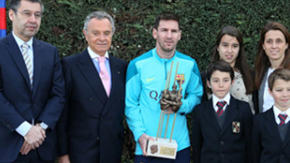 Messi, ganador del Aldo Rovira por tercera vez