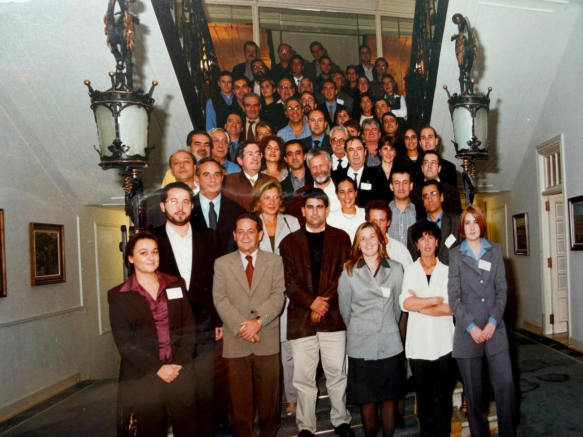 Encuentro gallego de relaciones laborales, cuando trabajaba en UGT en Santiago