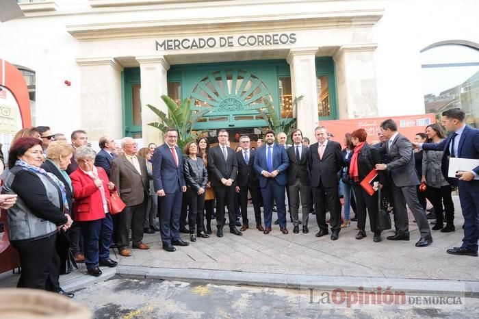 Inauguración del Mercado de Correos de Murcia