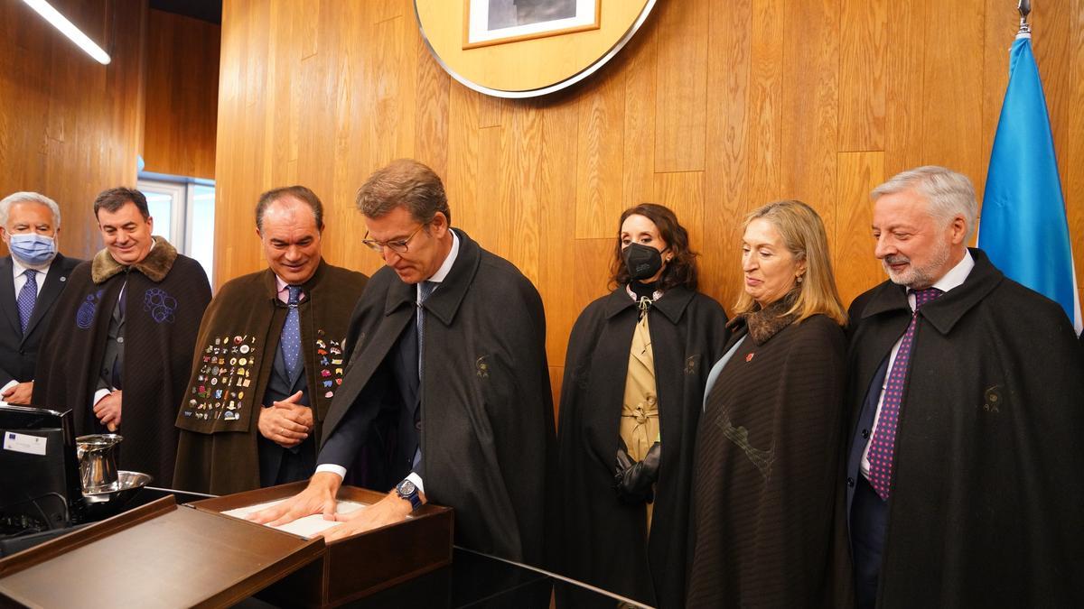 El ´'ultimo' cocido de Feijóo en la Xunta