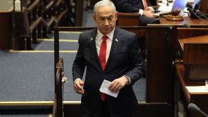 El primer ministro israelí, Binyamín Netanyahu.