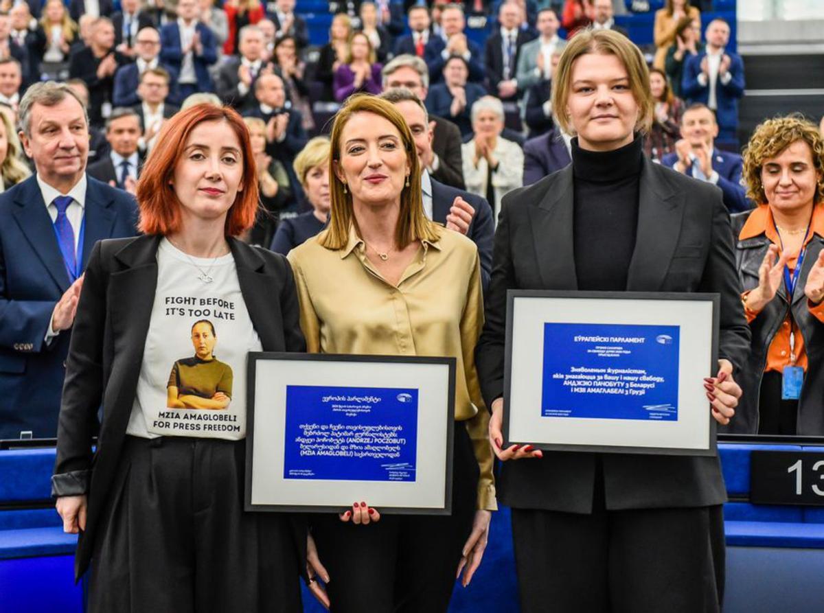 Els premis Sàkharov avisen de l’expansió de la guerra híbrida russa