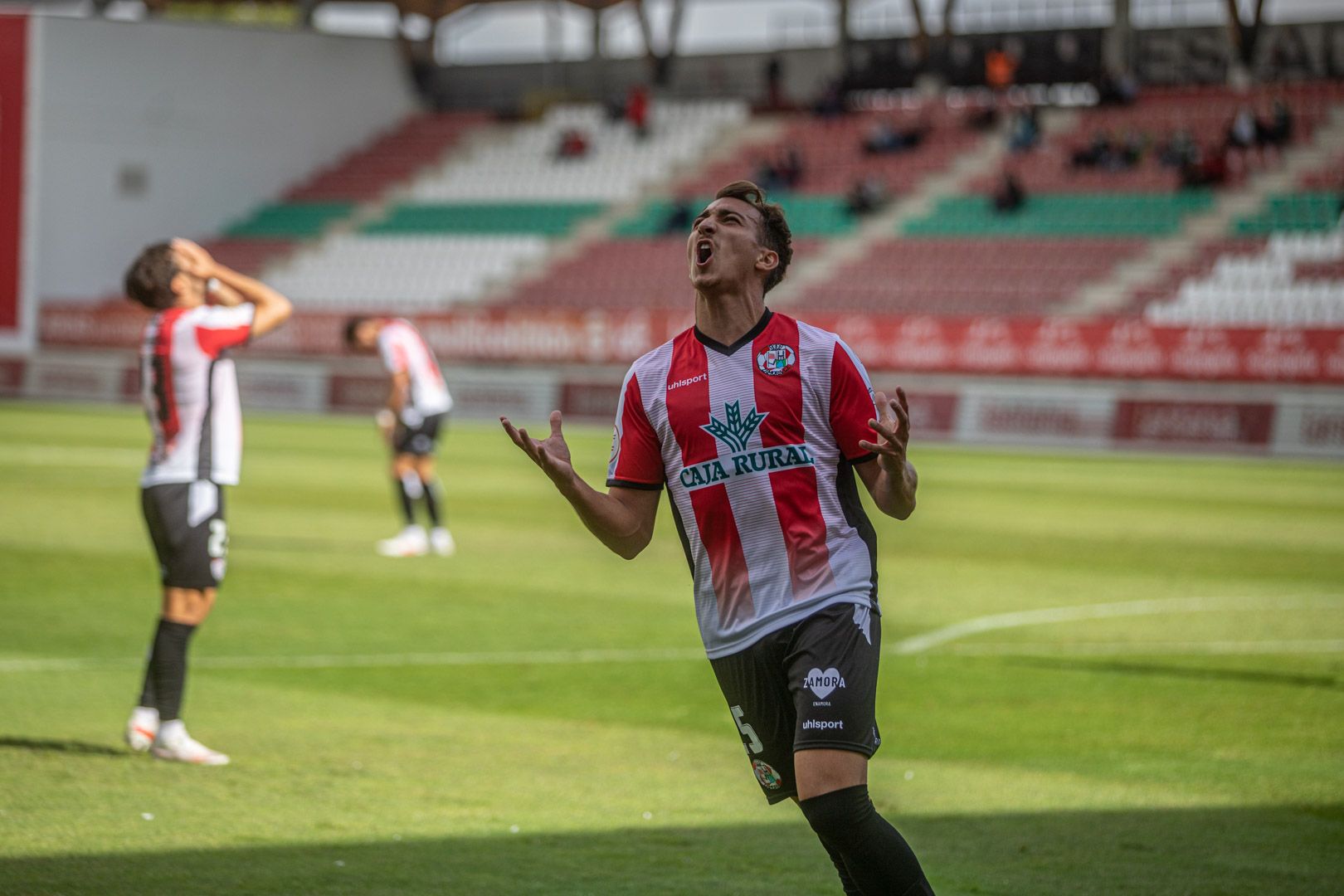 GALERÍA | Las mejores imágenes del partido entre el Zamora CF y el Racing de Ferrol