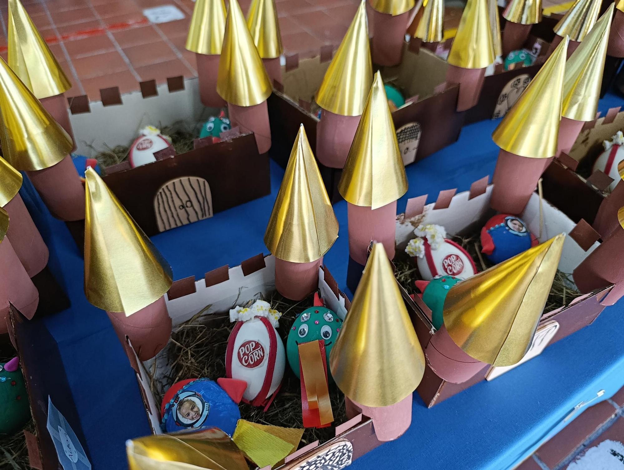 Así fue el Mercadillo de Güevos Pintos Solidarios del Peña Careses