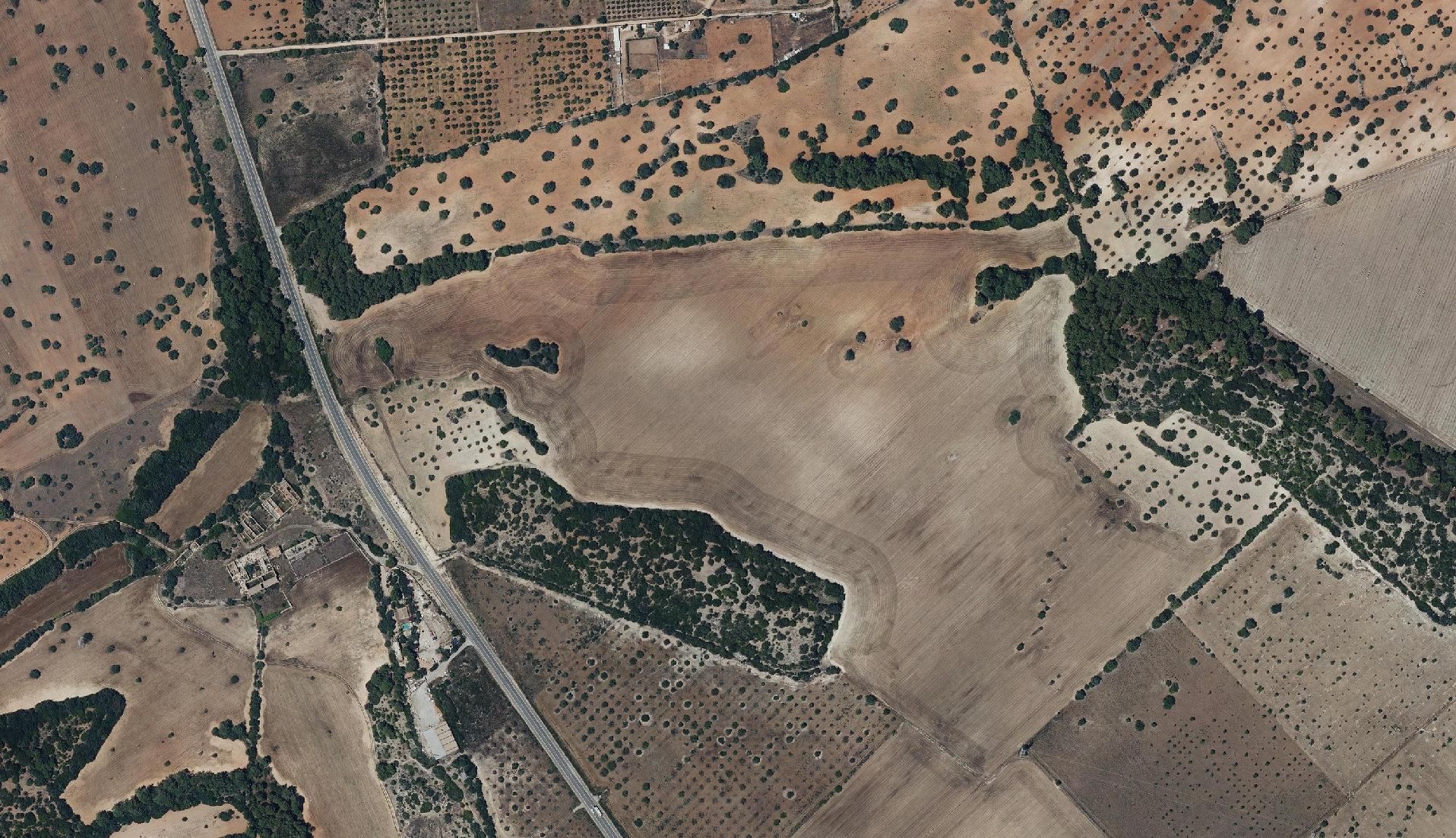 Parques fotovoltaicos | Esta es la comparativa del suelo rústico antes y después de las placas solares