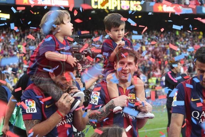 La celebración del FC Barcelona, en imágenes