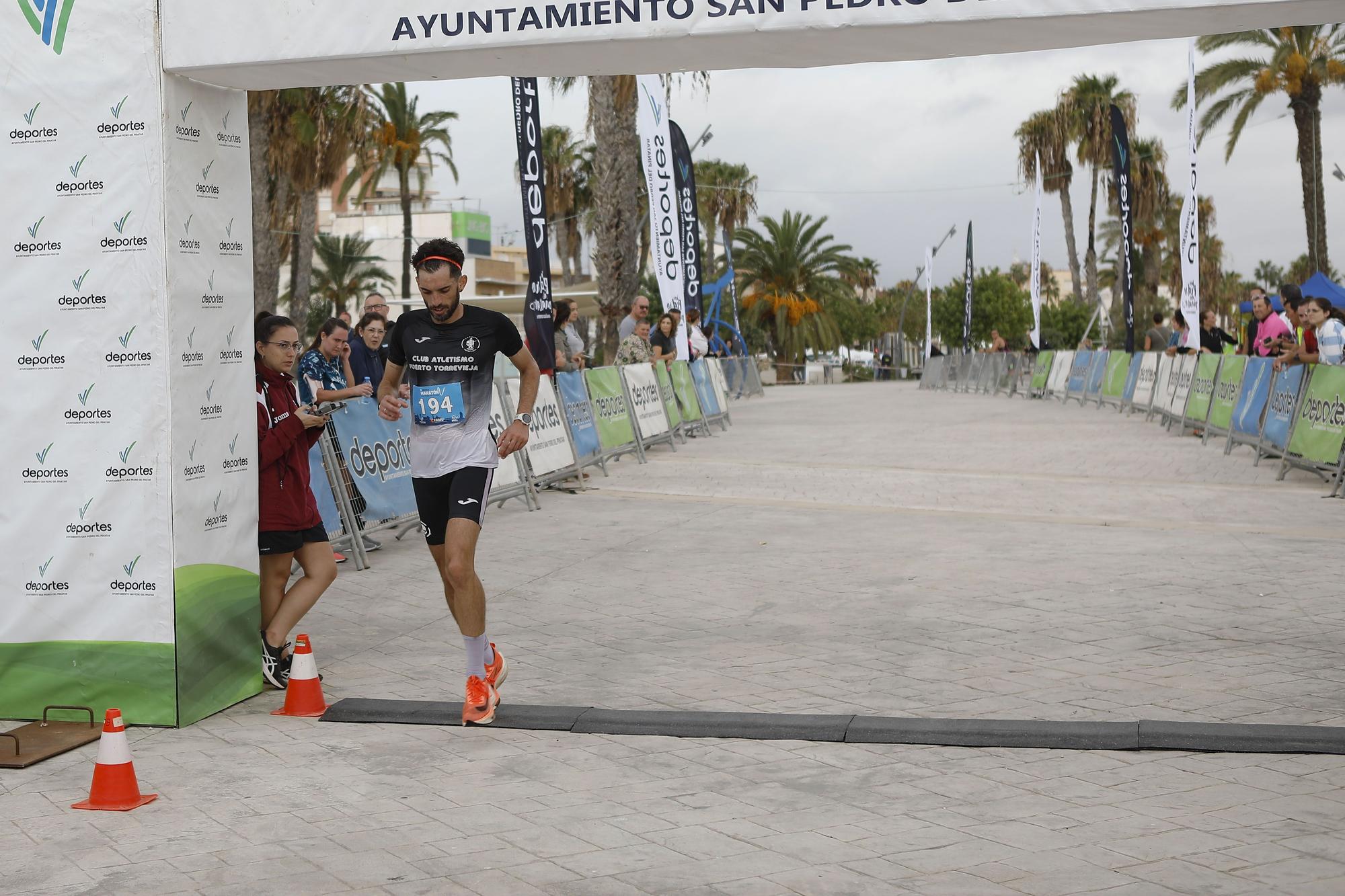 La media maratón Paraíso Salado de San Pedro del Pinatar, en imágenes