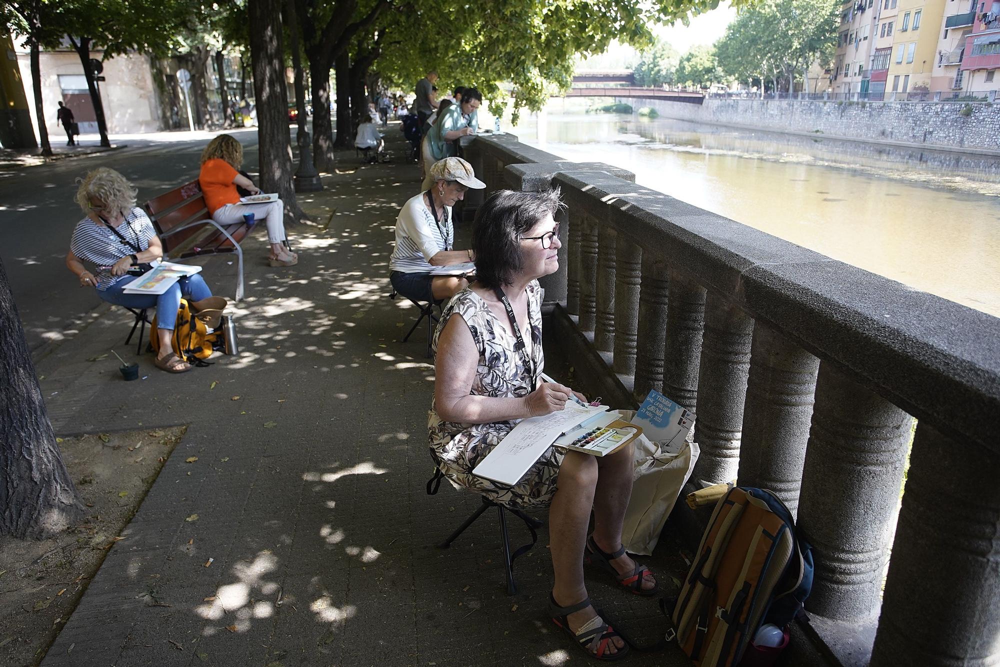 Trobada d’Urban Sketchers a la ciutat de Girona