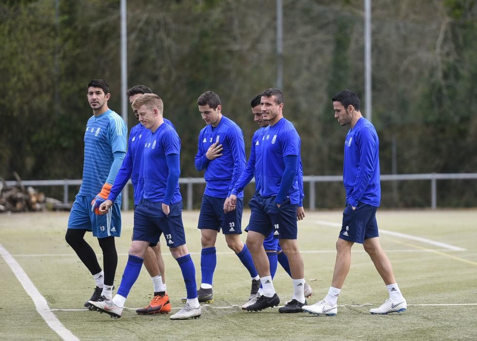 Entrenamiento del Oviedo